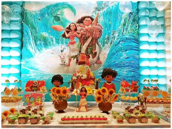 Luanne's Moana 7th Birthday Party | CatchMyParty.com