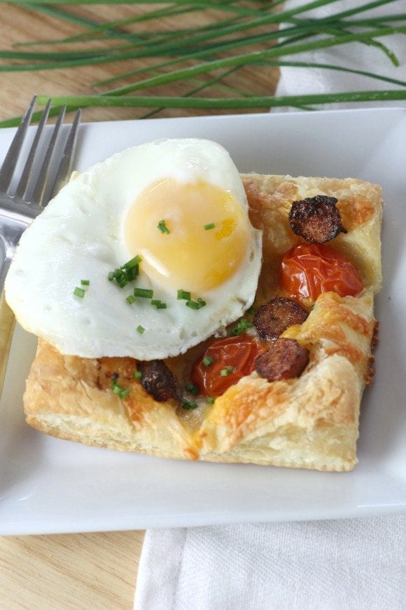 Sausage and Egg Breakfast Pastry Recipe | CatchMyParty.com