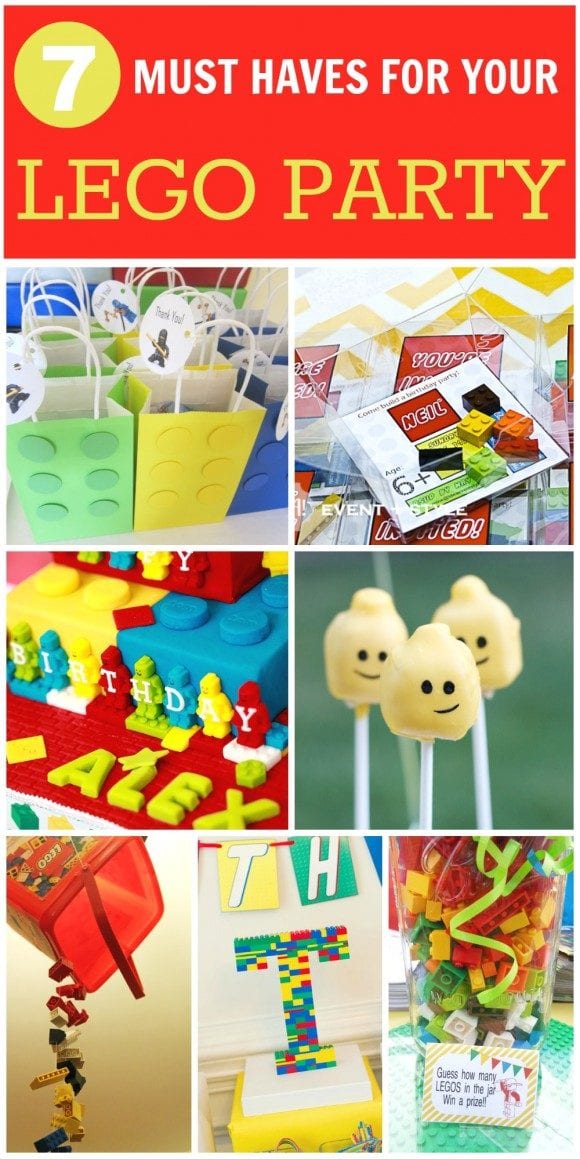 7 Must Have for your Lego Party | CatchMyParty.com