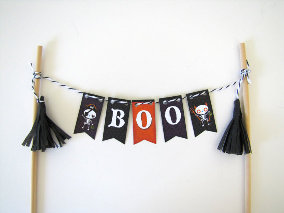 Boo Cake Topper | CatchMyParty.com