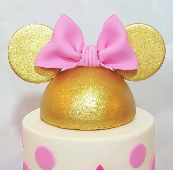 Minnie Mouse Cake Topper 