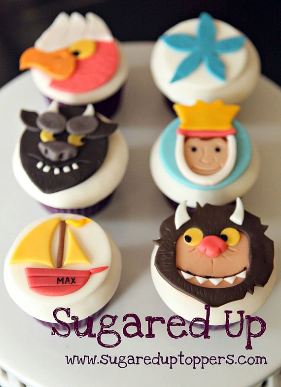 Wild One Fondant Cupcake Toppers| CatchMyParty.com