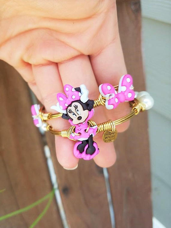 Minnie Mouse Bracelets Party Favors