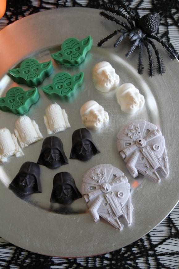 Star Wars Chocolate Candy DIY | CatchMyParty.com