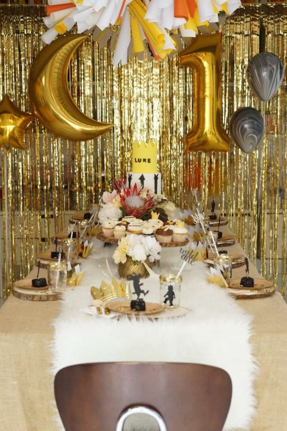 Wild One Table Settings| CatchMyParty.com