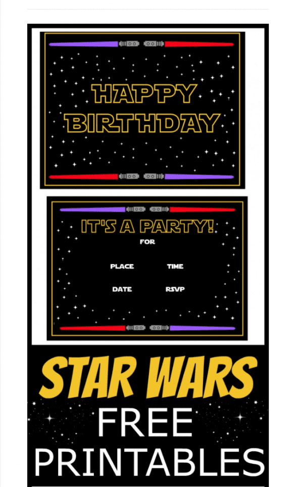 Star Wars Free Printables | CatchMyParty.com