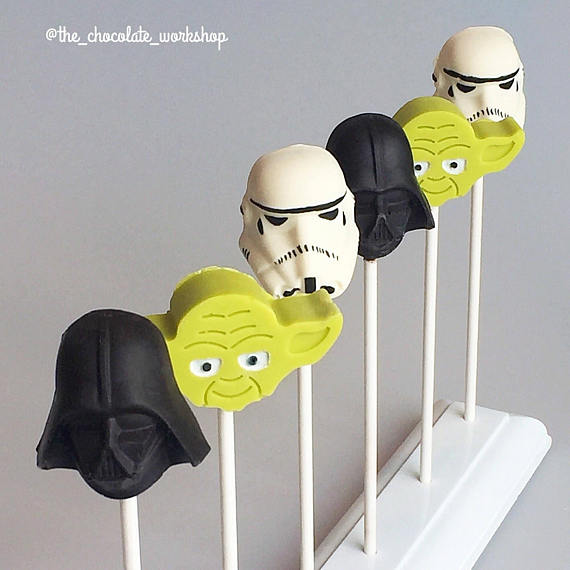 Star Wars Cake Pops | CatchMyParty.com