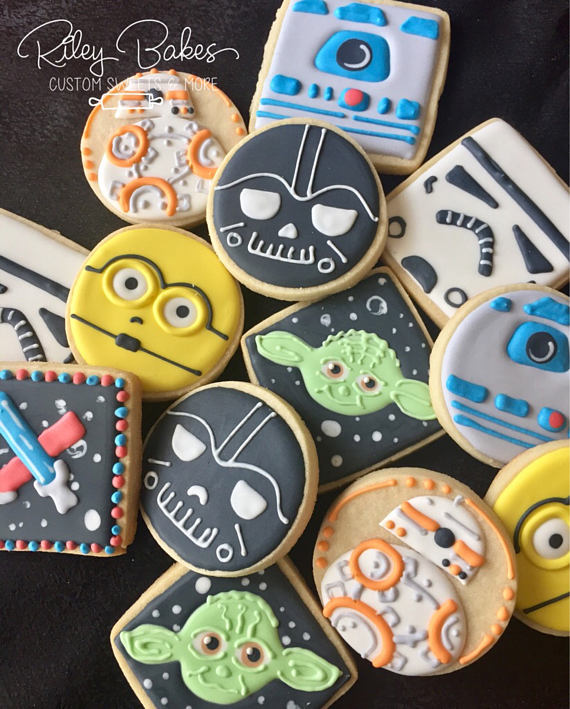Star Wars Cookies | CatchMyParty.com