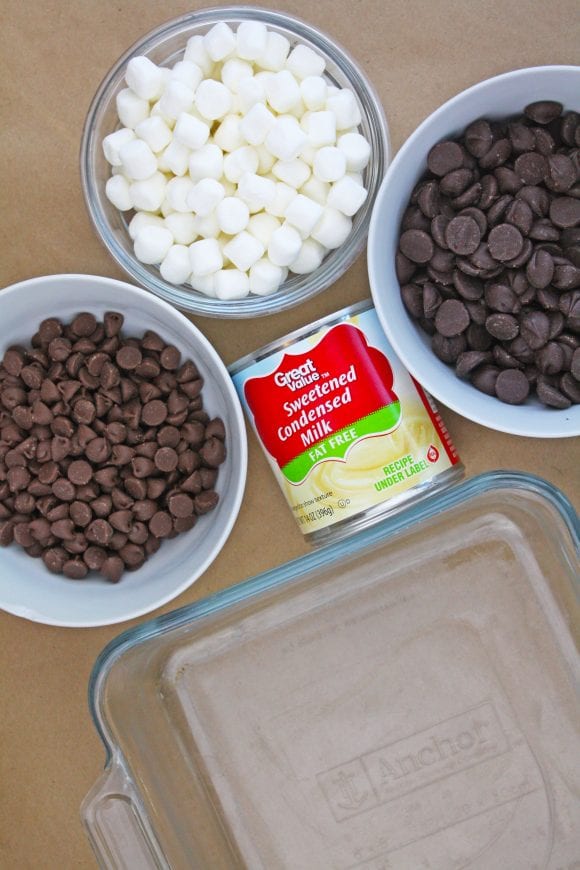 Hot Cocoa Fudge Ingredients | CatchMyParty.com