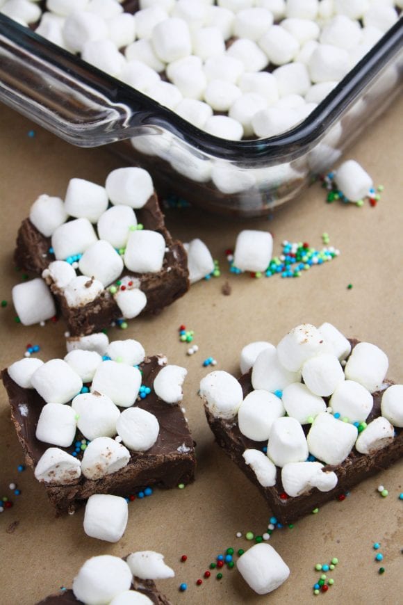 Slice into small squares and serve | CatchMyParty.com