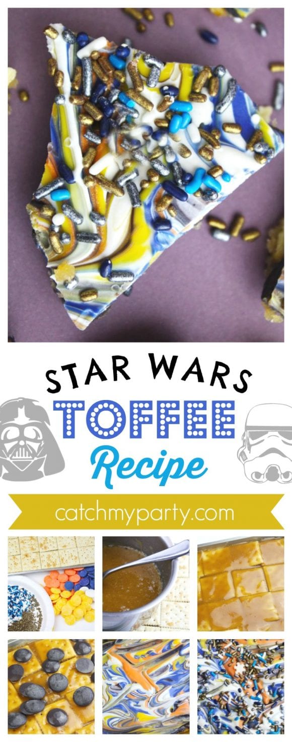 Star Wars Toffee Recipe | CatchMyParty.com