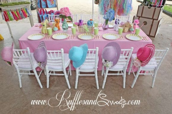 My Little Pony Table Settings| CatchMyParty.com