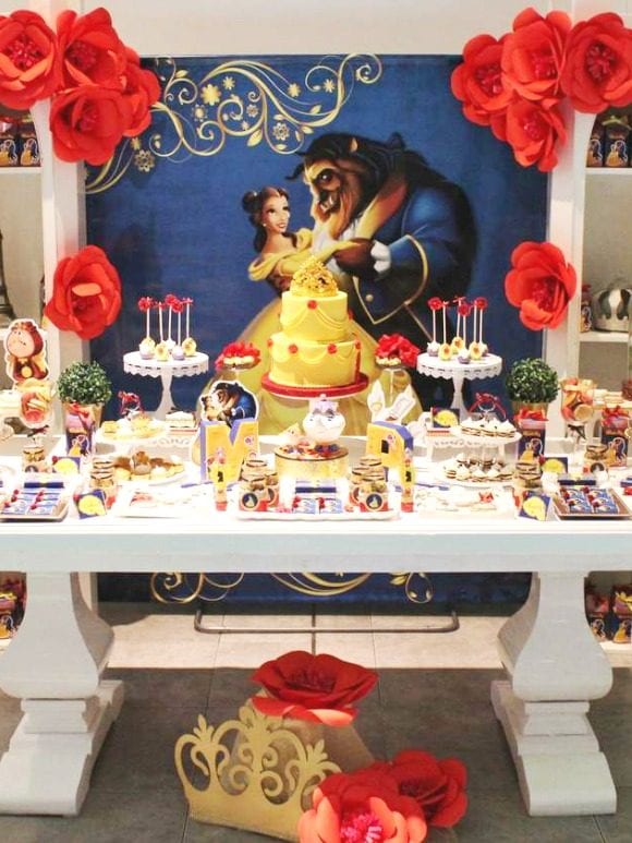 Beauty and the Beast Party | CatchMyParty.com