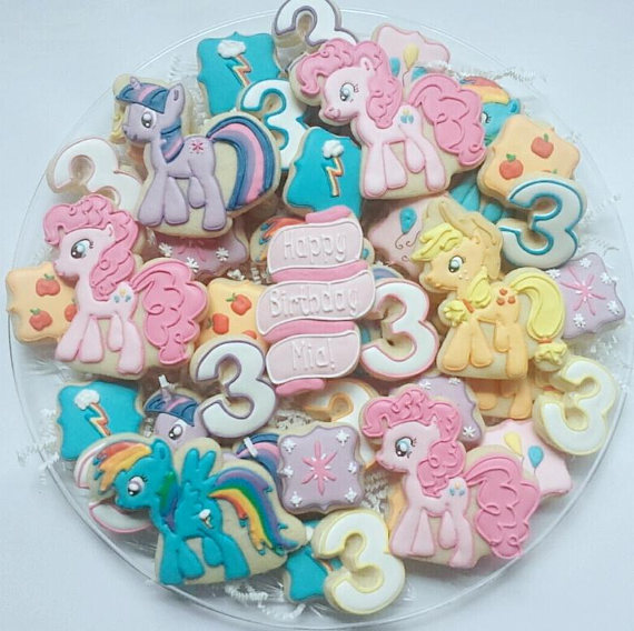 My Little Pony Cookies | CatchMyParty.com