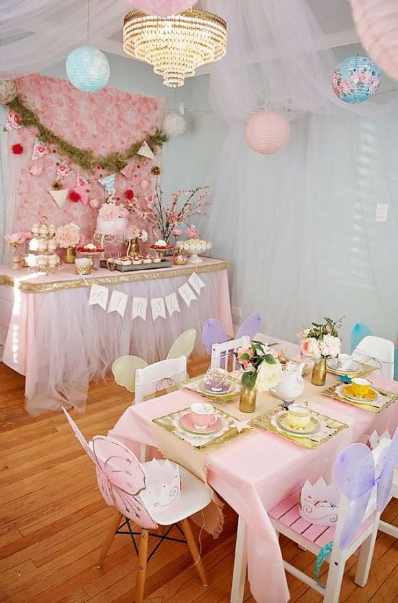 Fairy Princess Tea Party | CatchMyParty.com
