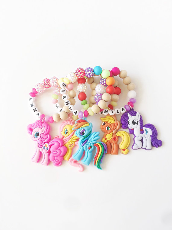 My Little Pony Bracelet Party Favors | CatchMyParty.com