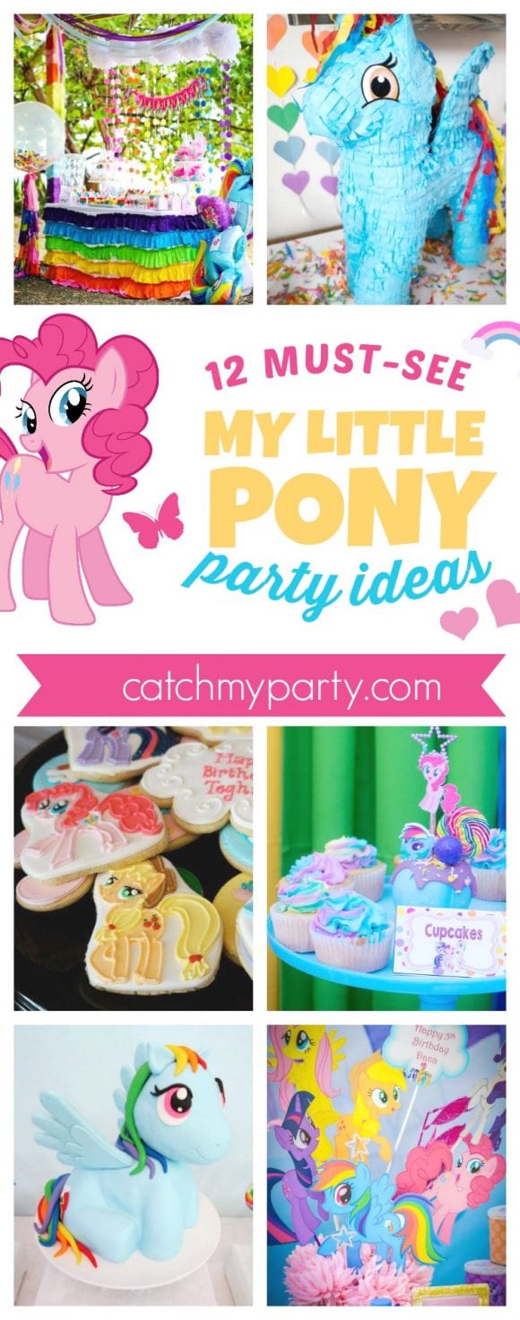 12 Must-See My Little Pony Birthday Party Ideas | CatchMyParty.com