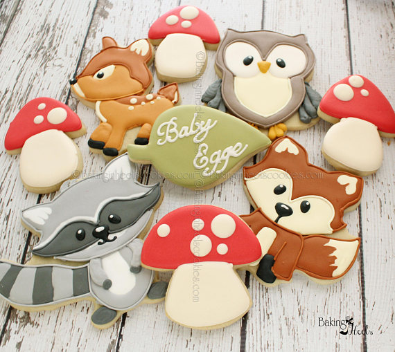 Woodland Cookies | CatchMyParty.com