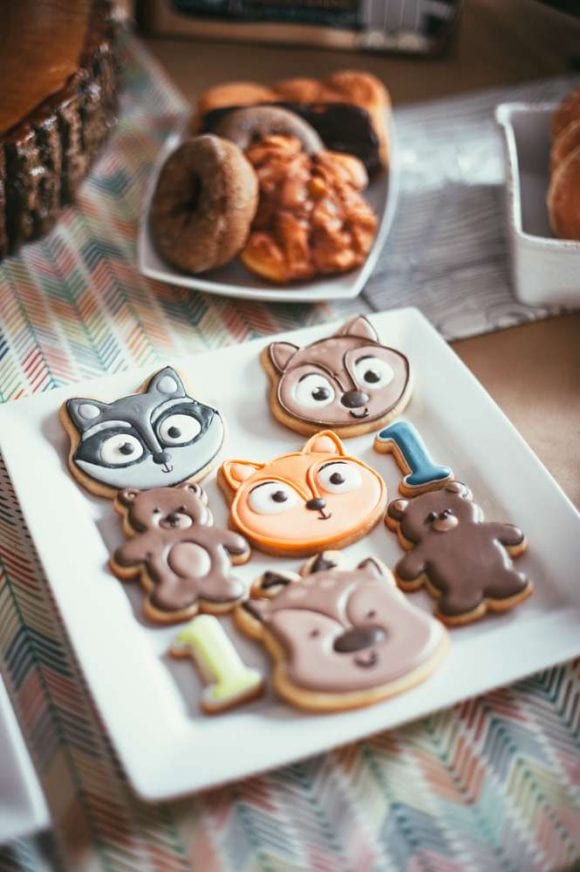 Woodland Cookies | CatchMyParty.com