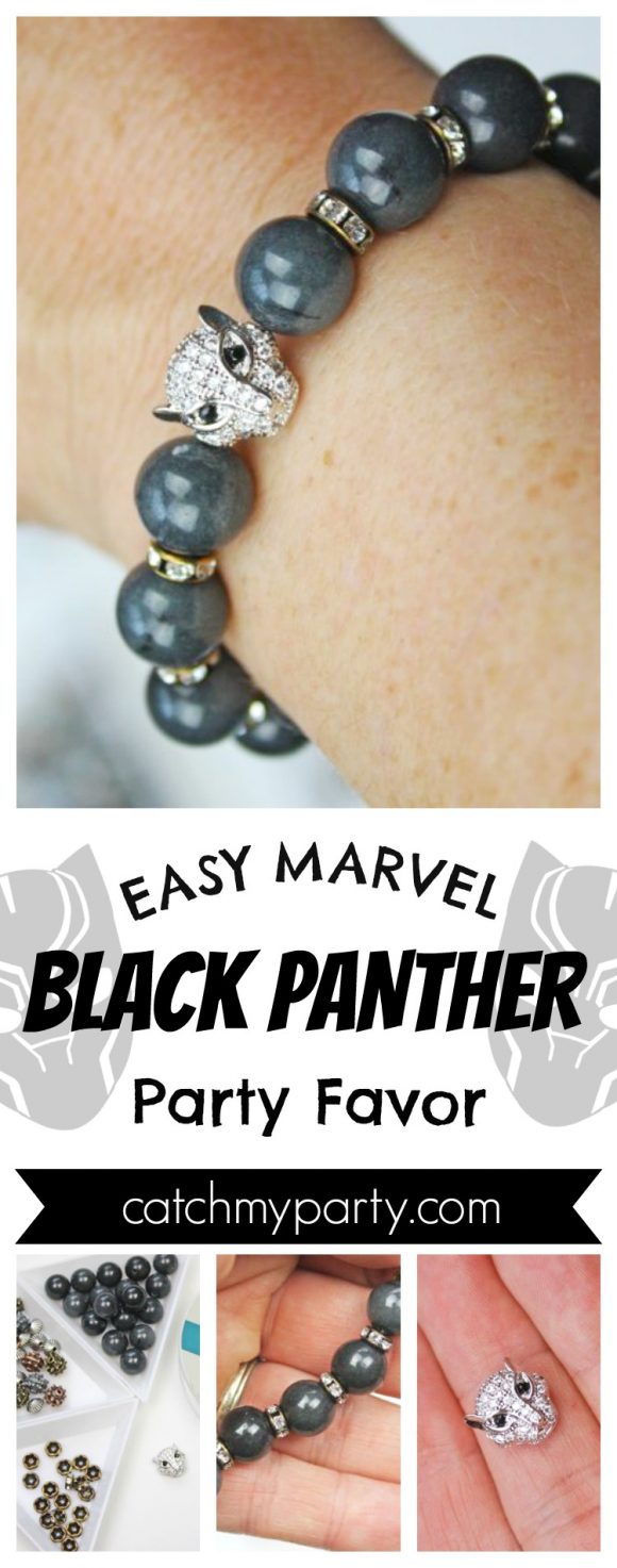 Easy Marvel Black Panther Party Favor | CatchMyParty.com