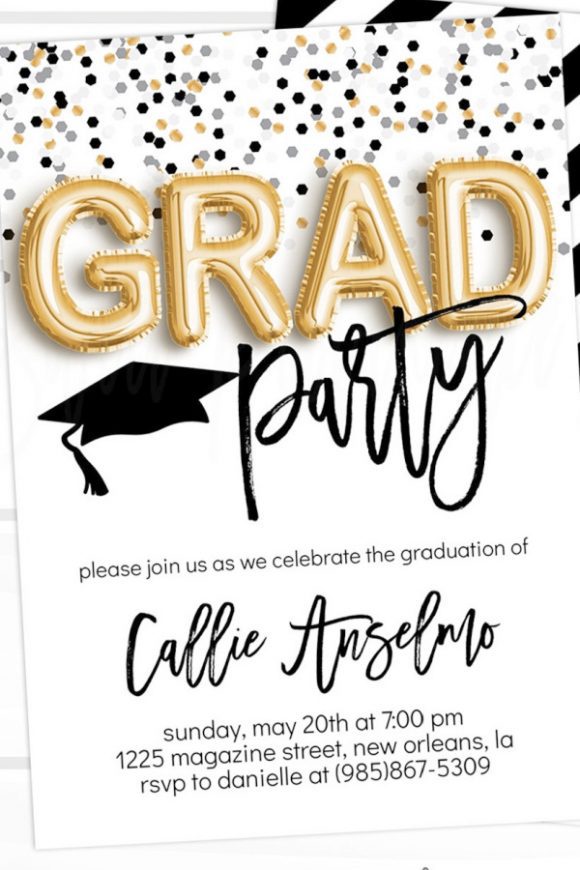 Graduation Party Invitation 