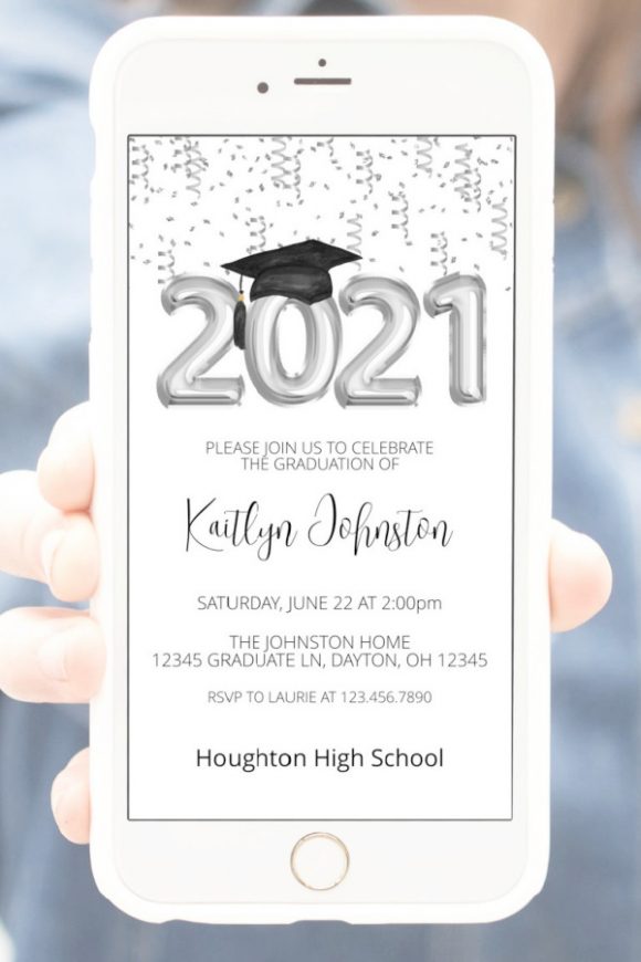Digital Graduation Invitation 