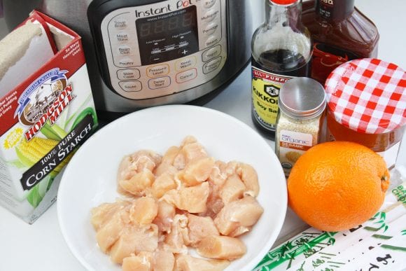 Instant Pot Orange Chicken Ingredients | CatchMyParty.com