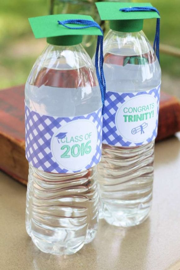 Graduation Water Bottles | CatchMyParty.com