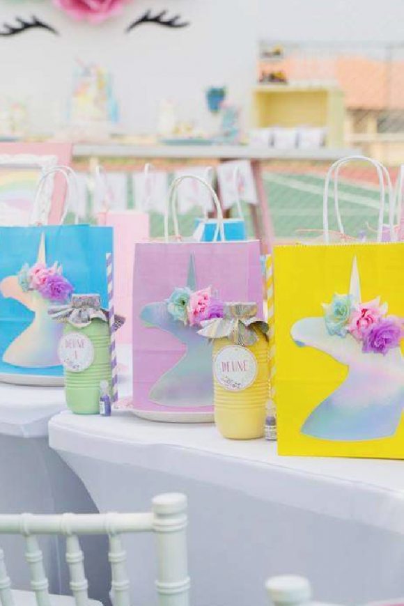 Unicorn Party Favor Bags