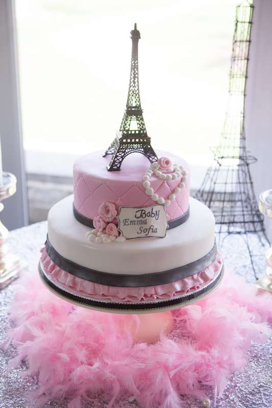 Parisian themed Baby Shower | CatchMyParty.com Parisian themed Baby Shower | CatchMyParty.com