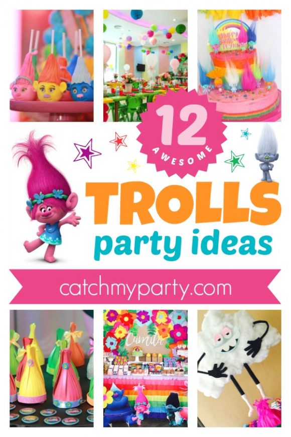 Want To See The 12 Most Awesome Trolls Party Ideas? | CatchMyparty.com