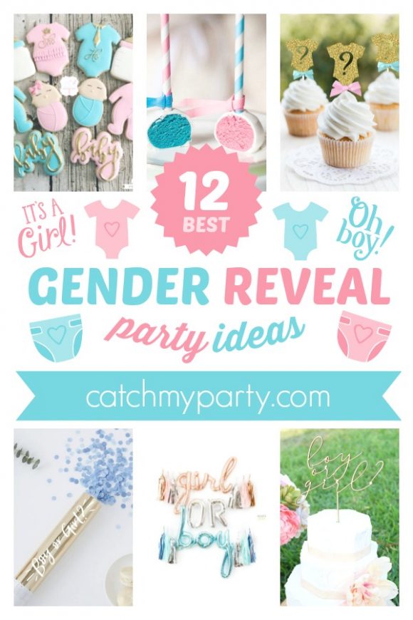 The 12 Best Gender Reveal Party Supplies | CatchMyParty.com