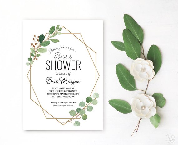 Bridal Shower Invitation | CatchMyParty.com
