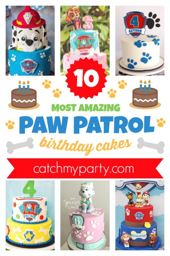 Feast Your Eyes on the 10 Most Amazing Paw Patrol Cakes | CatchMyParty