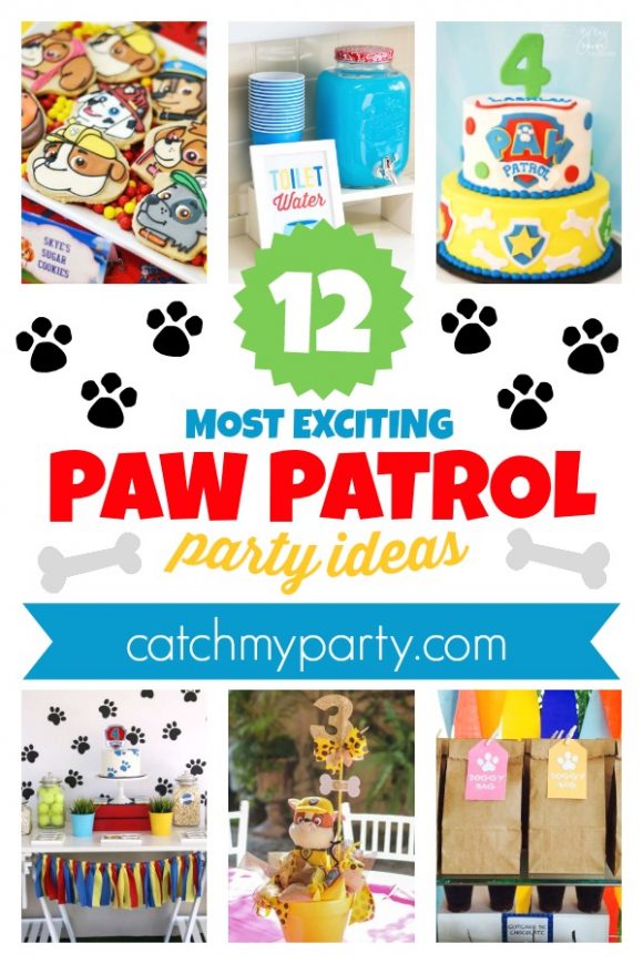 Here Are The 12 Most Exciting Paw Patrol Party Ideas! | CatchMyParty.com