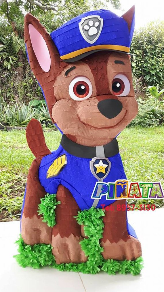 Paw Patrol party supplies - pinata | CatchMyParty.com