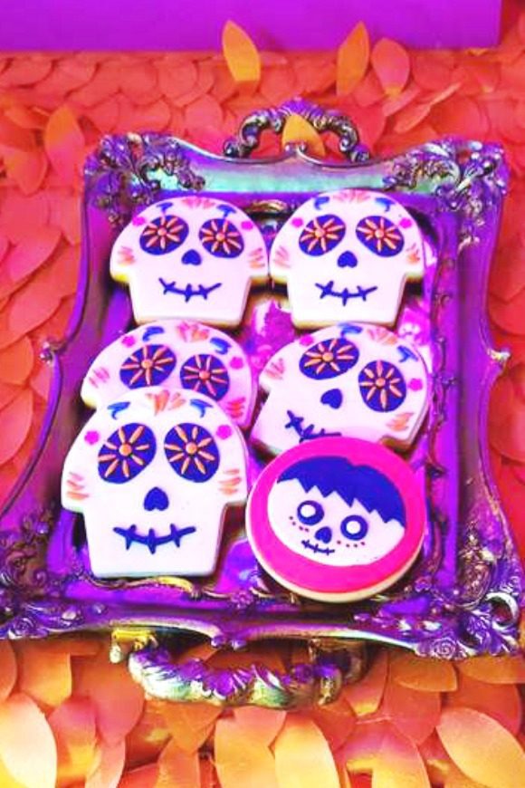 Disney Coco Cookies | CatchMyParty.com