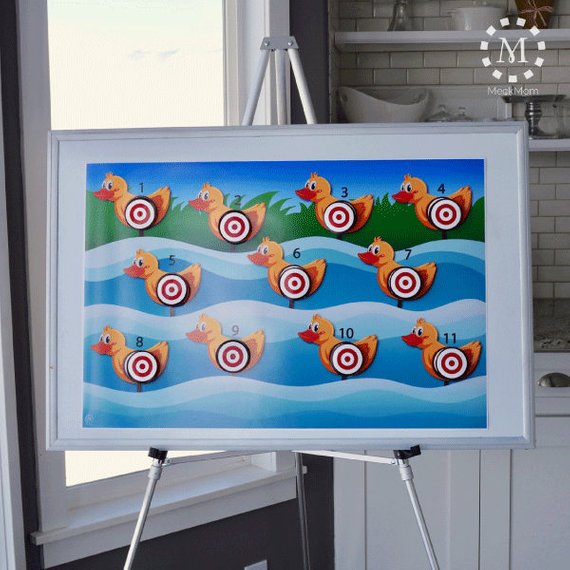 Circus party game supplies - Duck Hunt Target Shoot | CatchMyParty.com