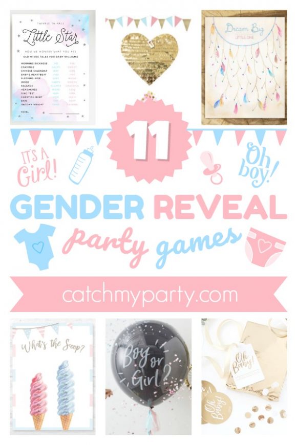 Have Fun with the Best Gender Reveal Party Games out There! | CatchMyParty.com