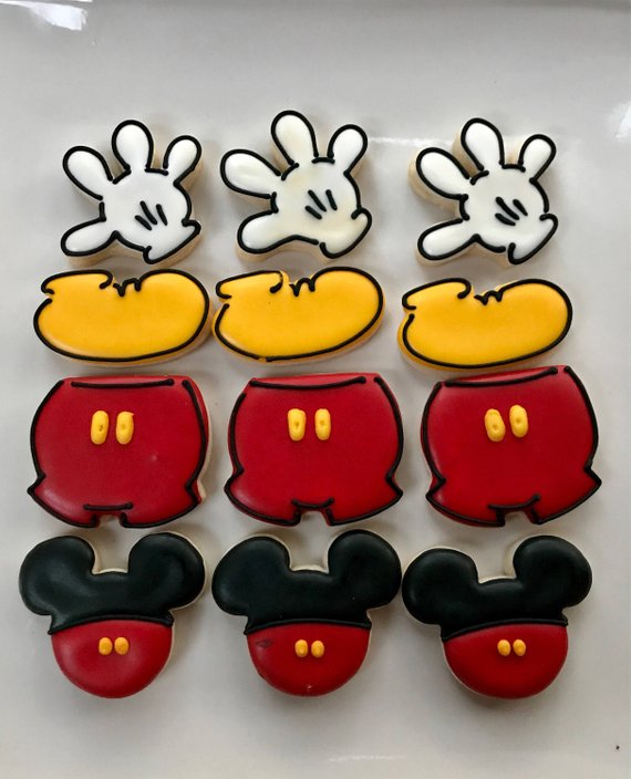 Mickey Mouse party supplies - Cookies | CatchMyParty.com