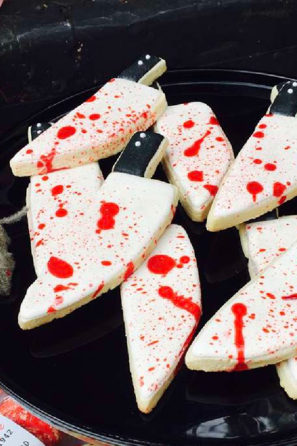 Bloody Knife Cookies