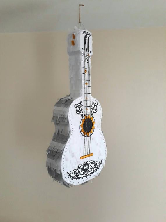 Disney Coco party supplies - Guitar Pinata | CatchMyParty.com