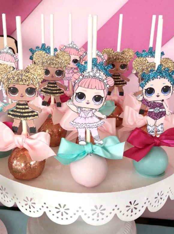 Lol Surprise Doll Cake Pops | CatchMyParty.com