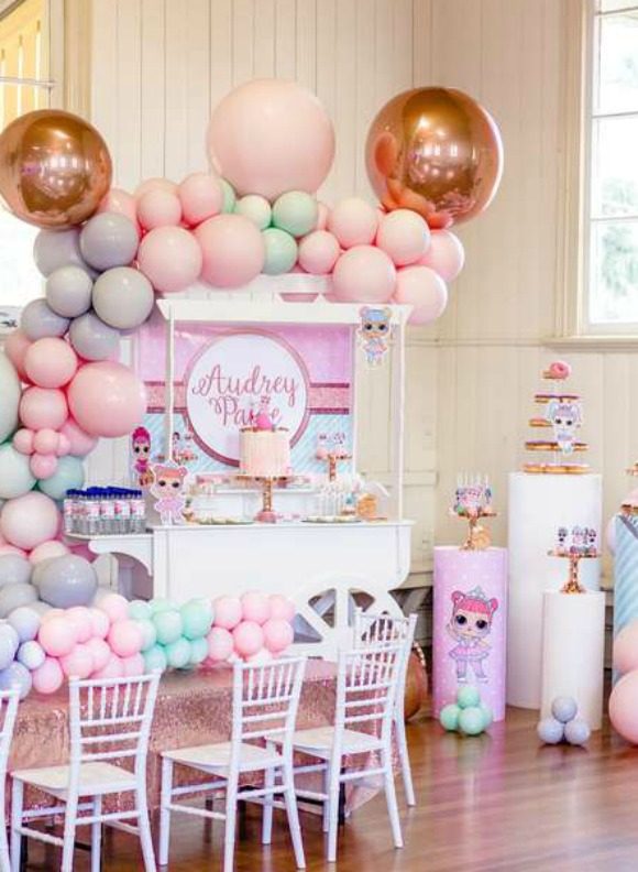 Lol Surprise Doll Dessert Table | CatchMyParty.com