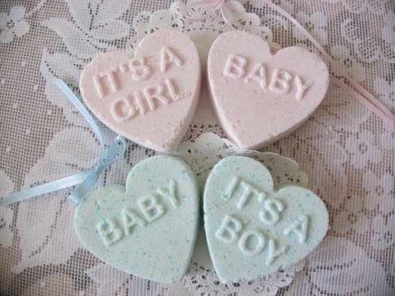Baby Shower Party Favors - Bath Bomb | CatchMyParty.com