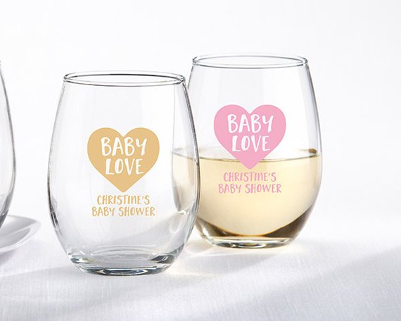 Baby Shower Party Favors - Glasses | CatchMyParty.com
