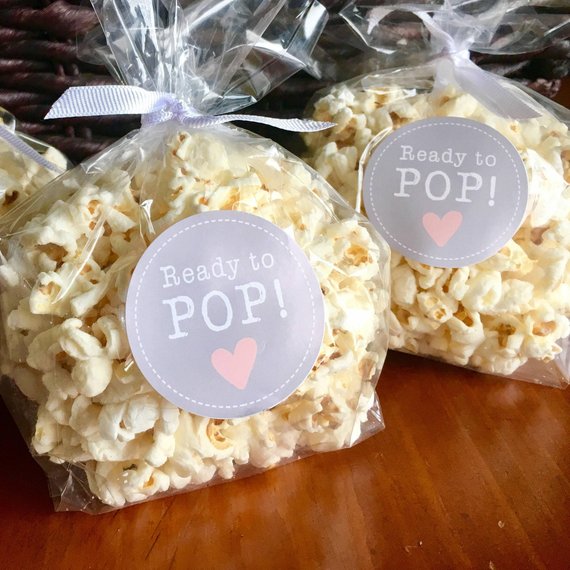 Baby Shower Party Favors - Popcorn | CatchMyParty.com