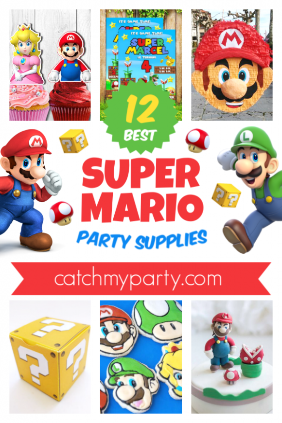 Have Fun with These 15 Awesome Super Mario Party Supplies!