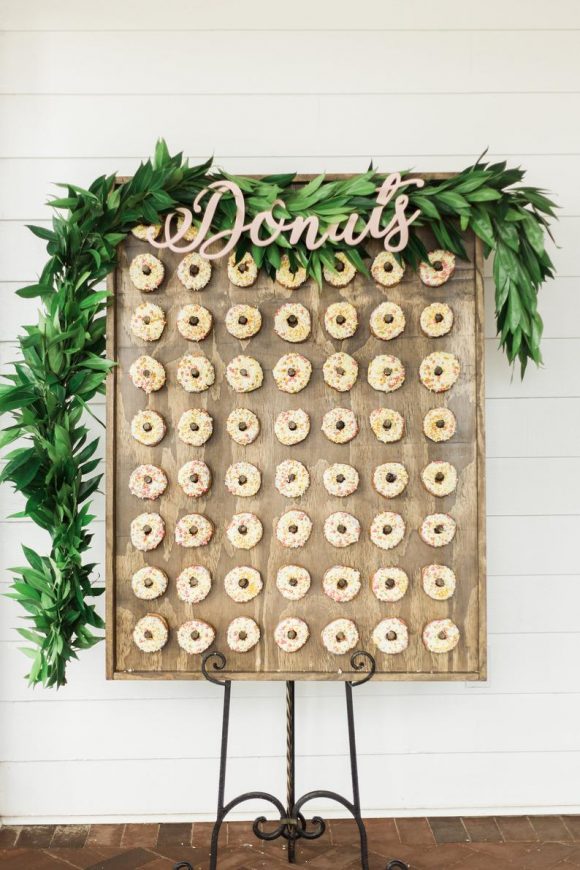 Rustic Donut Wall