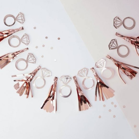 Bridal Shower Ring Garland